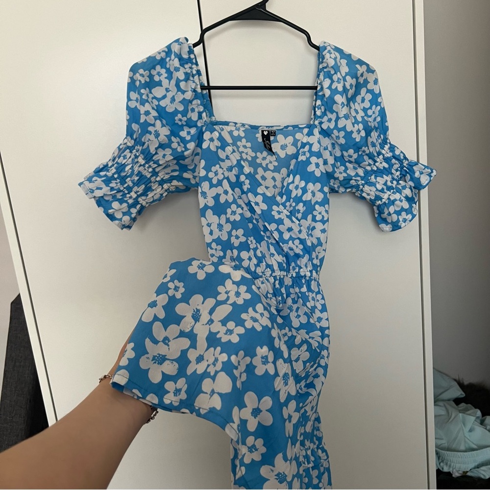 Flower 🌸  Puffer Dress